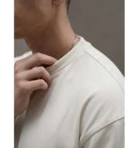 Футболка Oversize Premium 210, молочно-белая