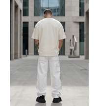 Футболка Oversize Premium 210, молочно-белая