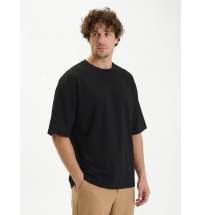 Футболка Oversize Premium 210, черная