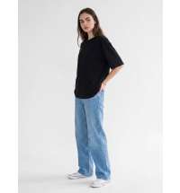 Футболка Oversize Premium 210, черная