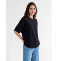 Футболка Oversize Premium 210, черная
