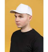 Бейсболка Basic, белая