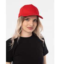 Бейсболка Basic, красная
