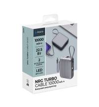 Внешний АКБ NRG Turbo Cable 10000 mAh, 22,5Вт