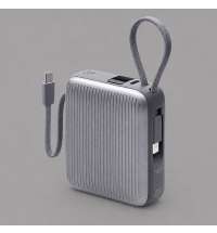 Внешний АКБ NRG Turbo Cable 10000 mAh, 22,5Вт