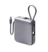Внешний АКБ NRG Turbo Cable 10000 mAh, 22,5Вт