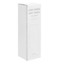 Смарт-бутылка с заменяемой батарейкой Long Therm Soft Touch, красная, без пакета