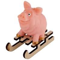 Свеча «Саночки» авторская