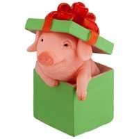 Свеча зеленая «Сюрприз»