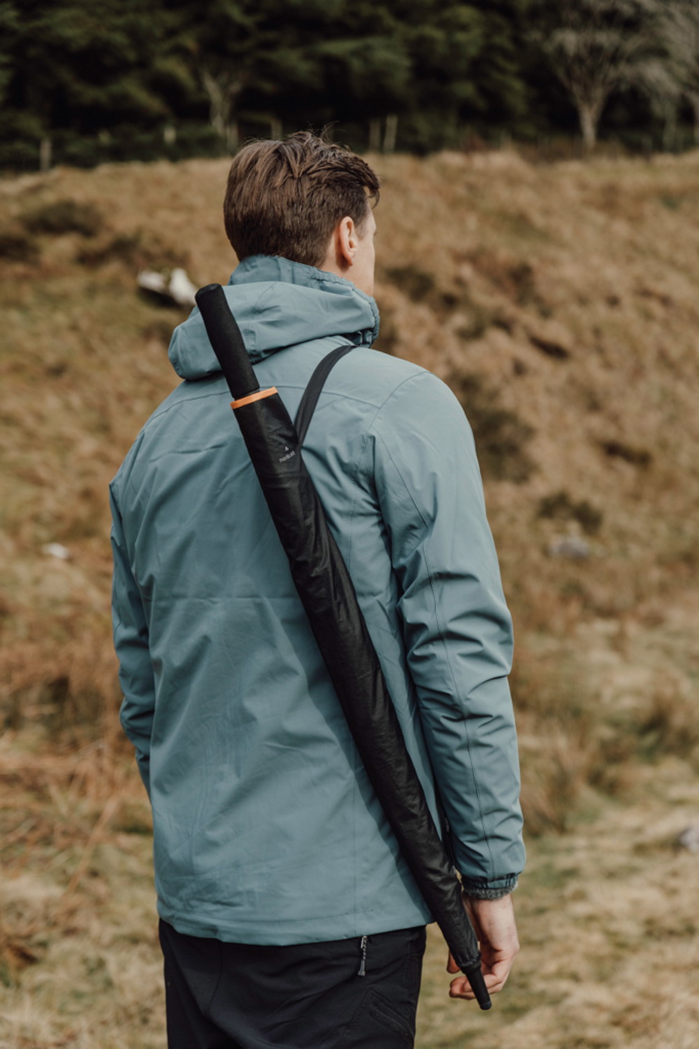 Зонт-трость антишторм Nordic Drift Trail AWARE&trade; RPET, UPF 50+, d135-140 см