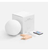 Bluetooth-колонка с подсветкой Muna, белая
