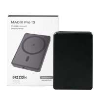 Универсальный аккумулятор MAGIX Pro 10 (10000мАч) с быстрой и беспроводной зарядкой, черный