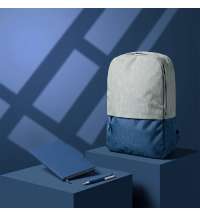 Подарочный набор READYPACK: рюкзак,  ручка, блокнот, синий