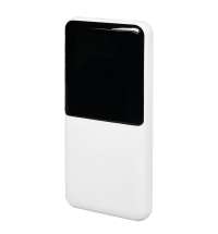 Набор подарочный POINT: ежедневник, ручка и power bank в коробке  с ложементом