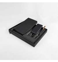 Набор подарочный RIFF: ежедневник, ручка и power bank в коробке  с ложементом