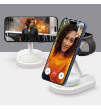 Беспроводная зарядная станция 3 в 1 MagSafe QI2 NEO