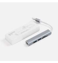 USB-хаб Slotto, серый