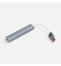 USB-хаб Slotto, серый