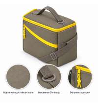 Изотермическая сумка-холодильник &laquo;Neo Classic&raquo; c контрастной молнией