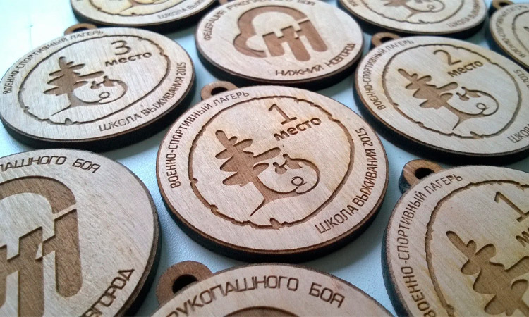 Деревянные медали