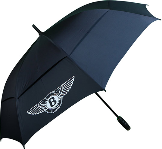 Печать логотипа Bentley на зонте