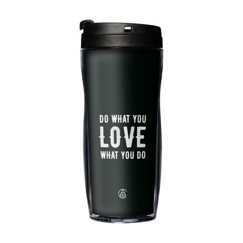 Вакуумная кружка с изображением do what you love